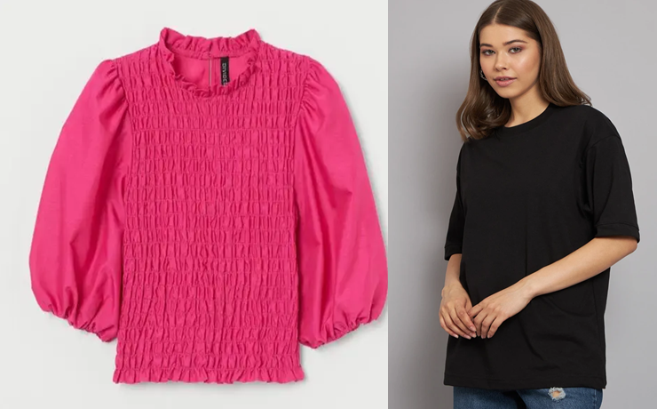 BRANDED T-SHIRT FOR WOMEN'S PACK OF 2