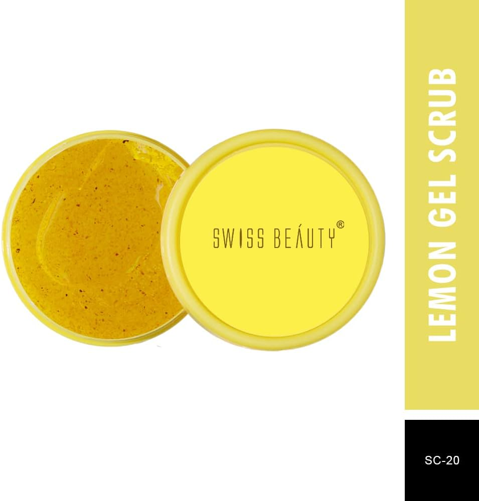 SWISS BEAUTY LEMON GEL SCRUB 80g.