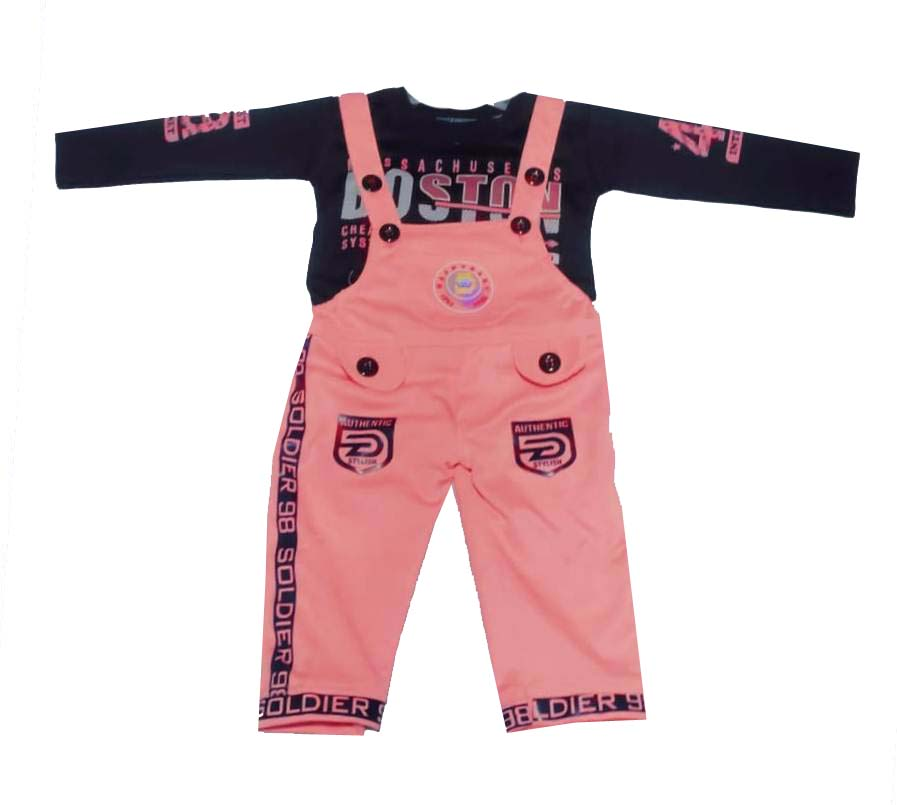 LIGHT BLINK DUNGAREE FOR BABY GIRL & BABY BOY FULL SLEEVE & FULL PANT