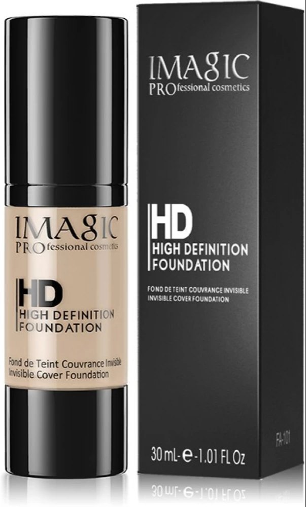 IMAGIC PRO FESSIONAL COSMETICS HD HIGH DEFINITION FOUNDATION 30ML.
