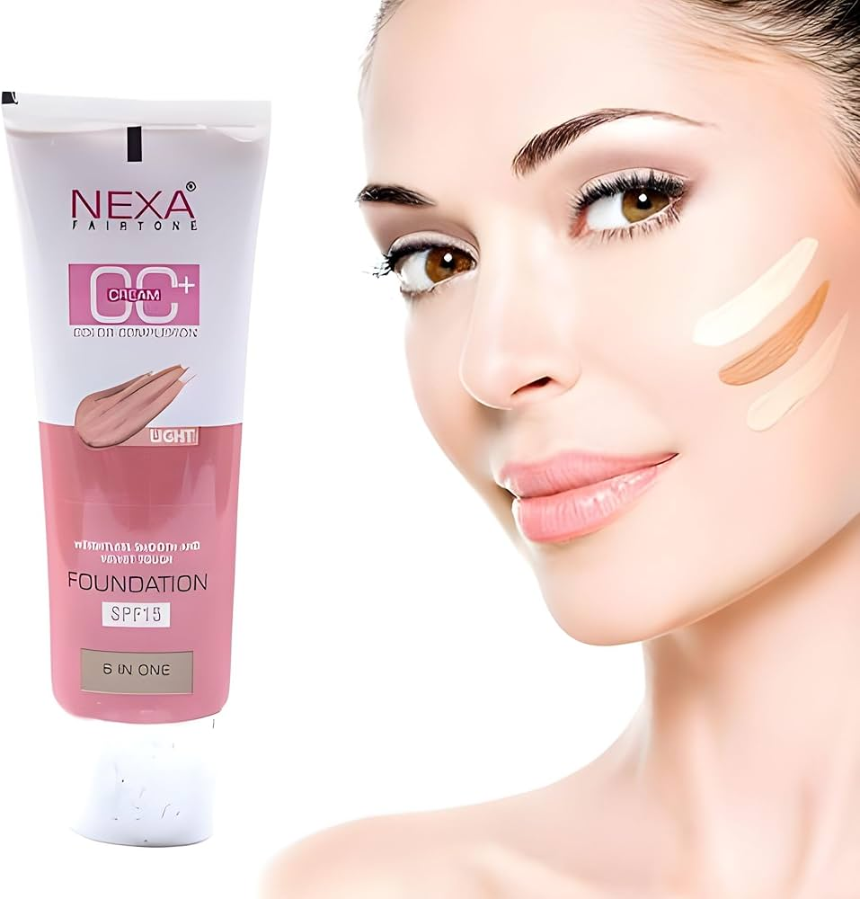 NEXA CC CREAM WEIGHTLESS SMOOTH AND VELVET TOUCH FOUNDATION 50G.
