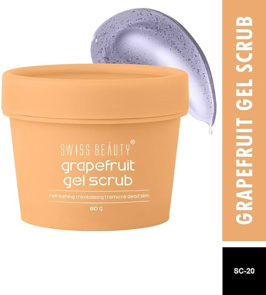 SWISS BEAUTY GRAPEFRUIT GEL SCRUB 80g.