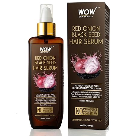 Wow Skin Science Onion Black Seed Hair Oil 100 ml