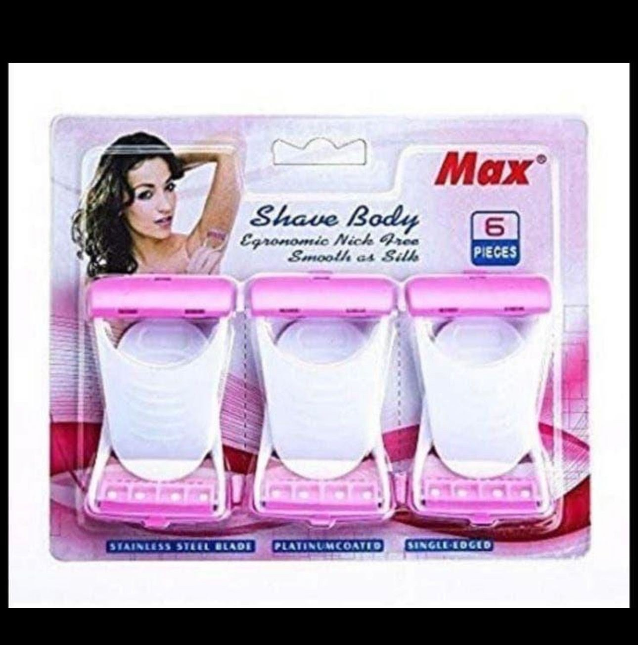 Max Body Shaver Razor Pack of 6