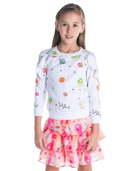 BRANDED Baby Girl's Cotton Round Neck Sweat shirt