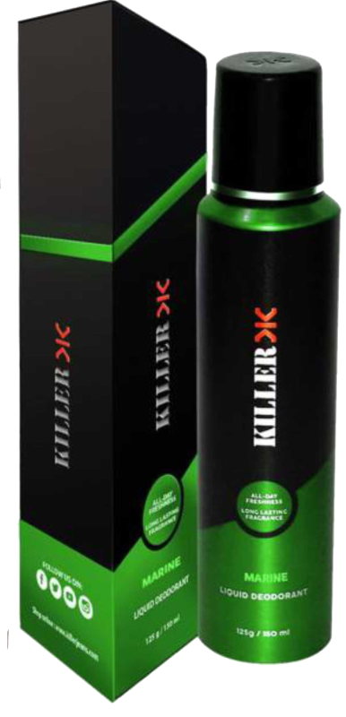 KILLER MARINE LIQUID DEODORANT 150ML