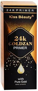 KISS BEAUTY 24K GOLDZEN PRIMER WITH PURE GOL MAKE UP BASE 35ML.