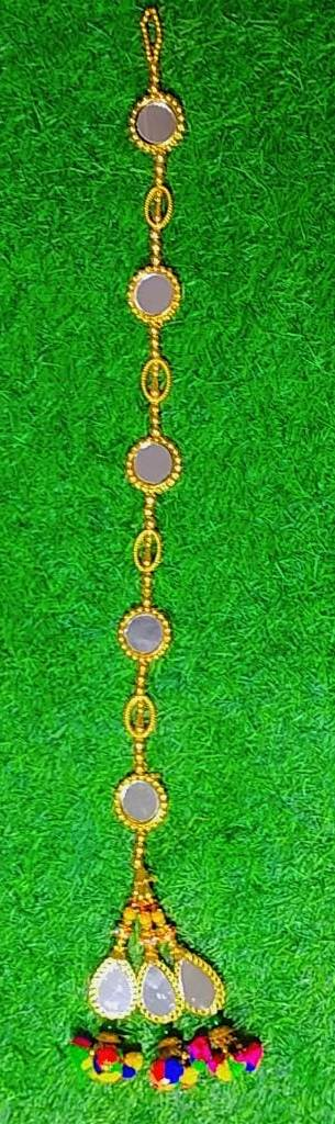 Paranda Parandi Braid Tassles Hair Accessory Extension (Gold) Braid  (Jewellery) For Women