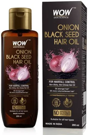 Wow Skin Science Onion Black Seed Hair Oil 25 ml