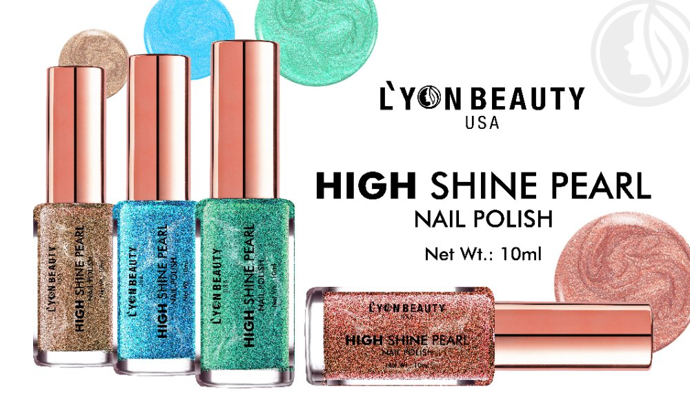 L'YON BEAUTY HIGH SHINE PEARL NAIL POLISH 1ML
