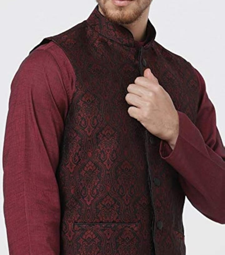 PRIMIUM MEN'S NEHRU JACKET VELVET
