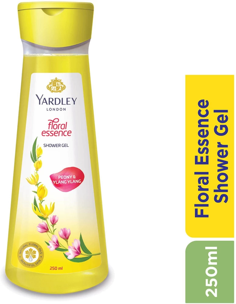 YARDLEY LONDON FLORAL ESSENCE SHOWER GEL PEONY & YLANG YLANGY 250ML