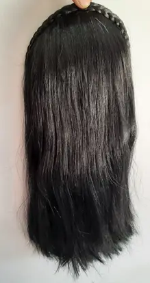 22" inch Shorts Hair Extension & wig For Women's and Gril's Brown