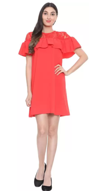 BRANDED A-LINE  DRESS FOR WOMEN