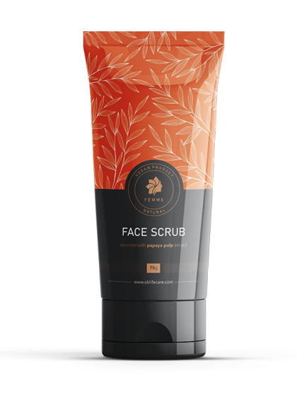 SWEET BILSS FACE SCRUB ENRICHED WITH PAPAYA PULP EXTRACT 75g.
