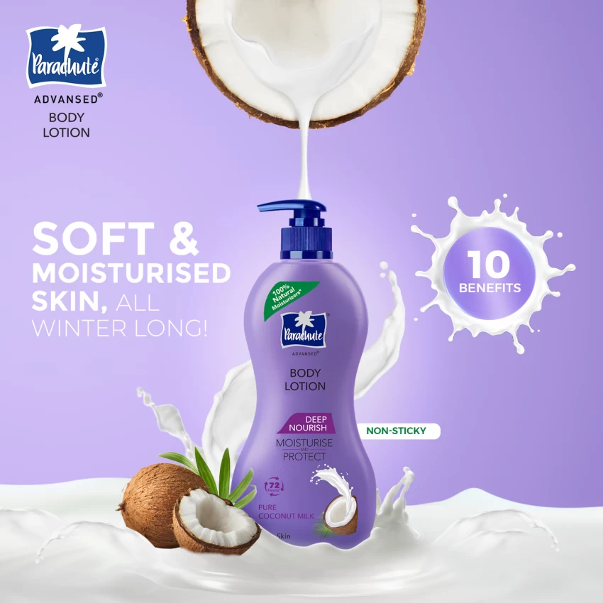 PARACHUTE ADVANSED BODY LOTIO N 400ML