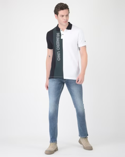 BRANDED POLO T SHIRT FOR MEN