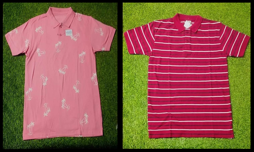 BRANDED POLO T-SHIRT FOR MEN'S PACK OF 2