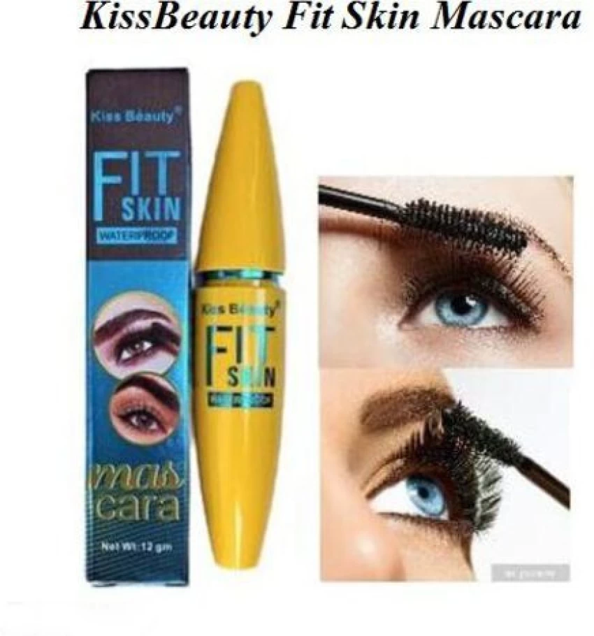 KISS BEAUTY FIT SKIN WATERPROOF MASCARA  12G