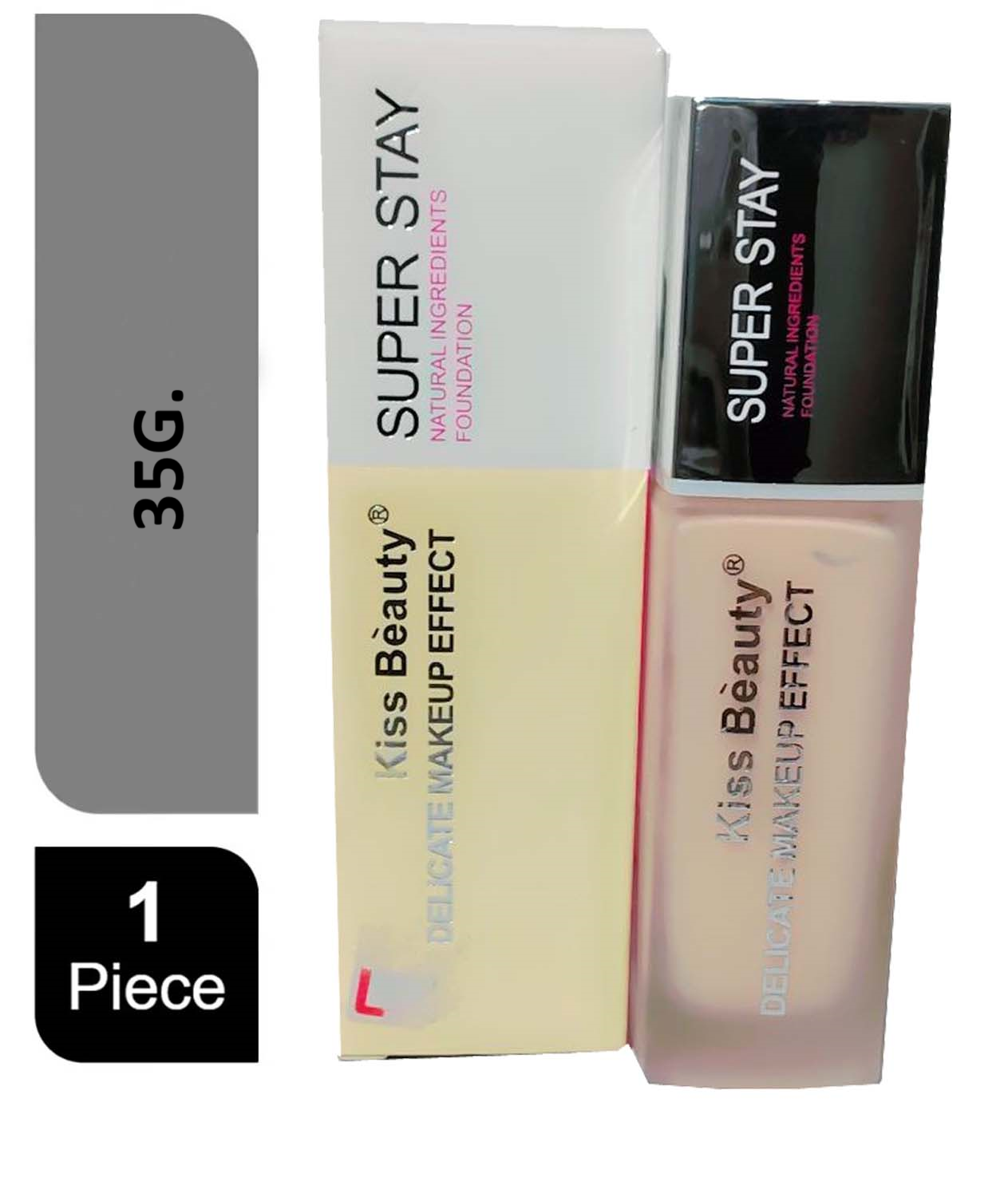 KISS BEAUTY SUPER STAY DELICATE MAKEUP EFFECT FOUNDATION 35G.