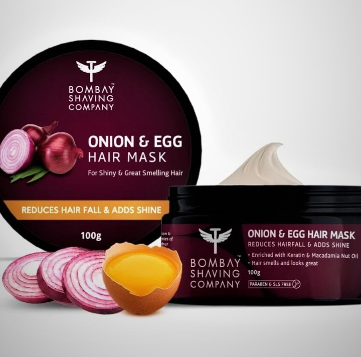 Bombay Shaving Company Onion & Egg Hair Mask 100g