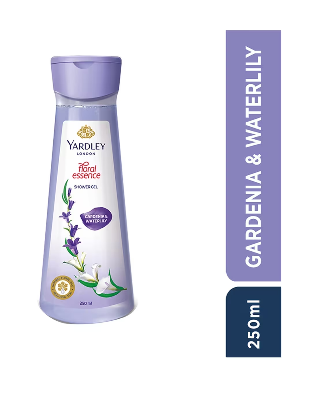 YARDLEY LONDON FLORAL ESSENCE SHOWER GEL GARDENIA & WATERLILY 250ML