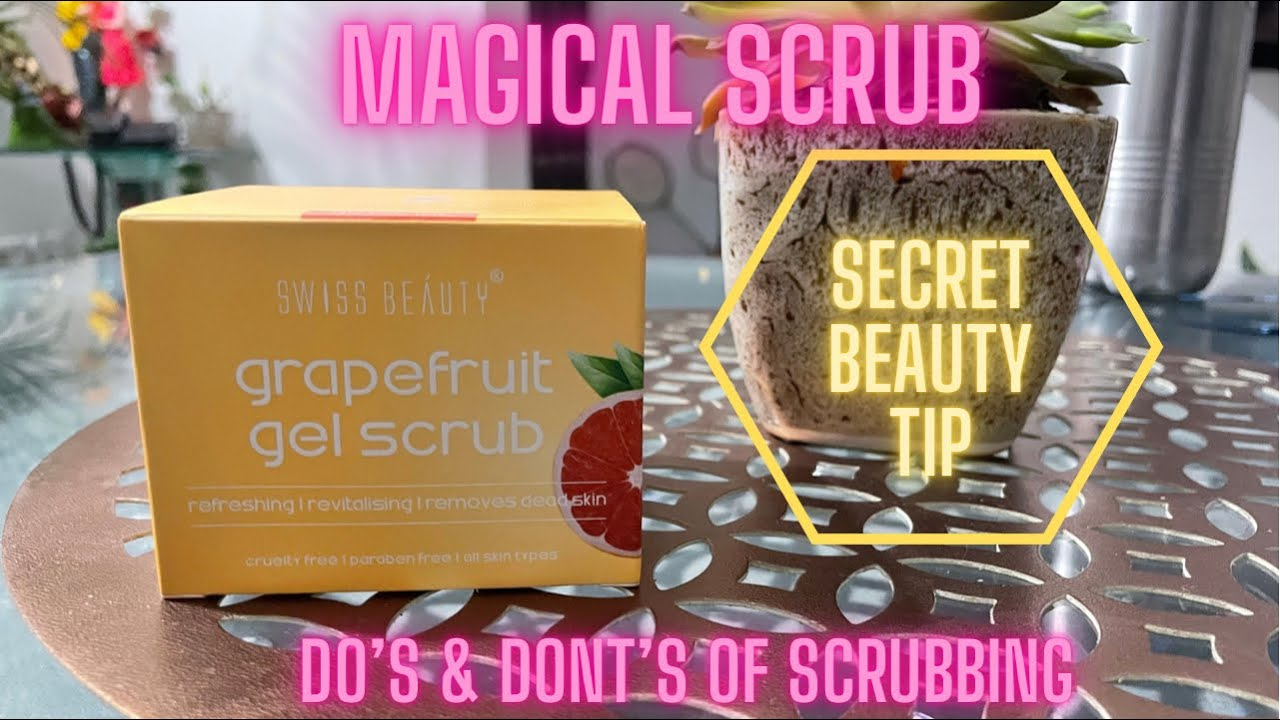Swiss Beauty Grapefruit Gel Scrub 80g