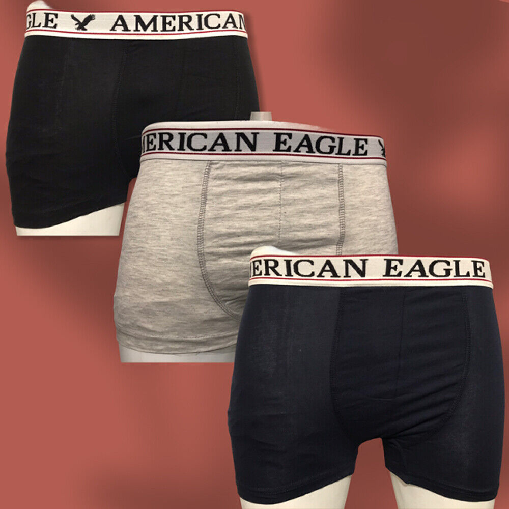 AMERICAN EAGLE COTTON STRETCH BOXER PACK OF 3