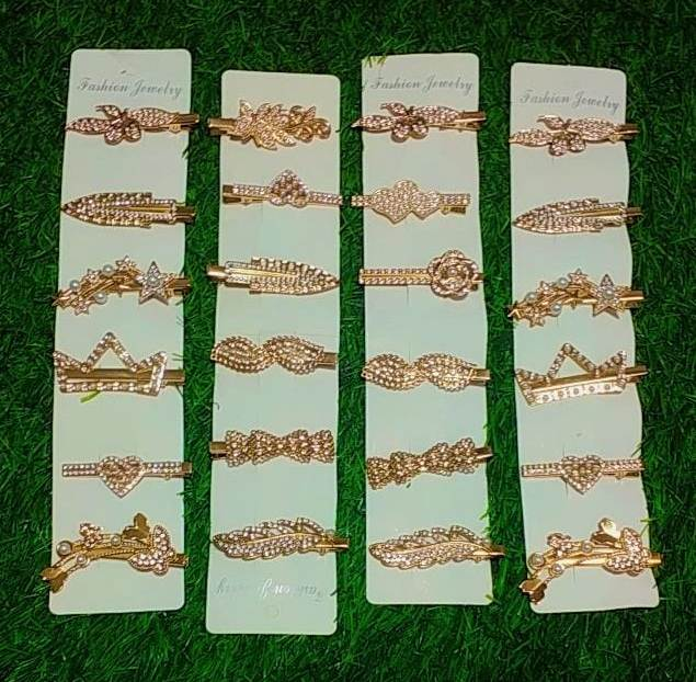 PARTY WEAR HAIR CLIP FOR GIRL'S 6 PC