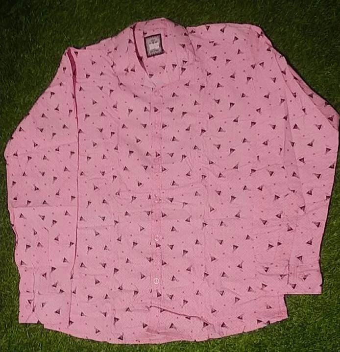 PRINTED DESSIGN COTTON COMFORT SHIRT FOR MEN