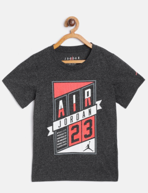 BRANDED Air 23 Logo Print T-shirt for boy's
