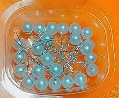 Wedding Pearl Hair Bun Wire Bridal Pearl Hair Accessories Hair Pin (White) 48 PC