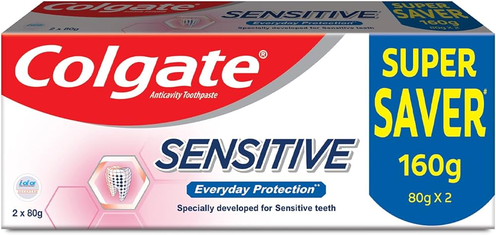 COLGATE SENSITIVE EVERYDAY PROTECTION 160G 2 X 80G