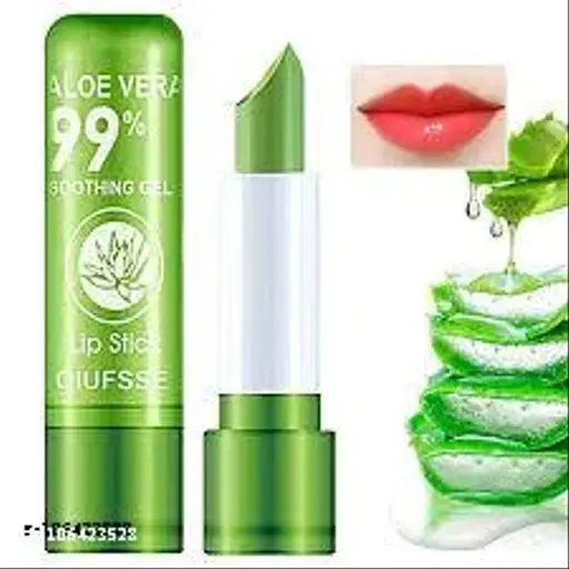KISS BEAUTY ALOE VERA SOOTHING GEL LIP BALM 1.8