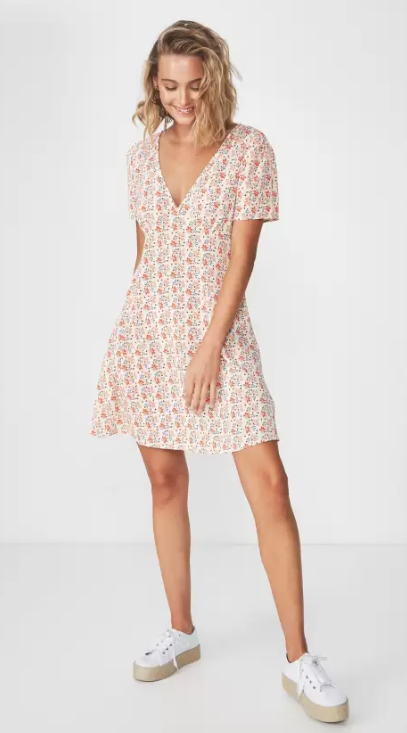 BRANDED MINI DRESS FOR WOMEN