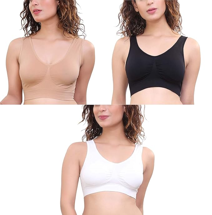 PRIMIUM POLLOVRRY BRA PACK OF 3