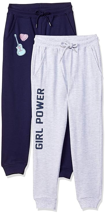 BRANDED Jam & Honey Girl's Regular Fit Joggers PACE OF 2