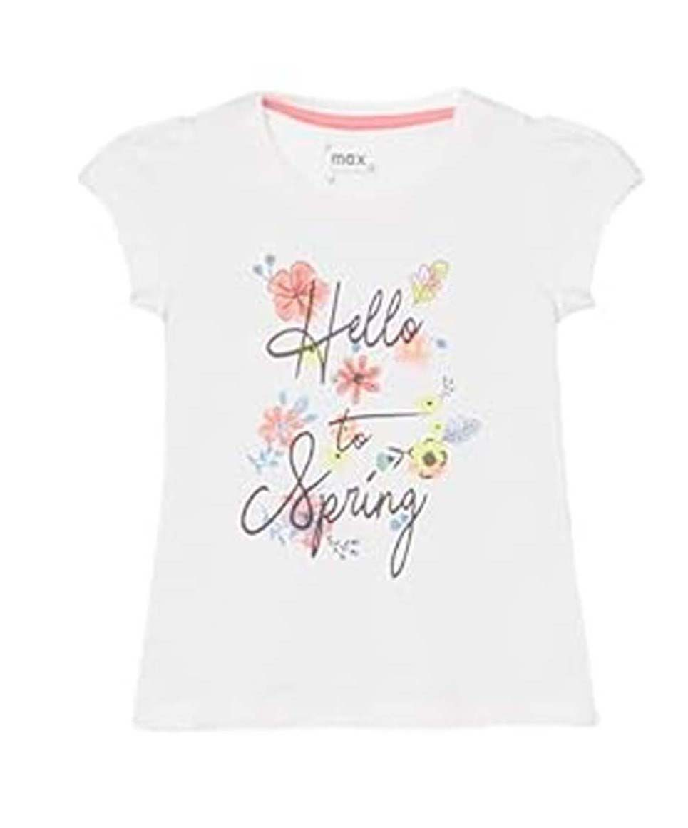 BRANDED PRINTED FUNKY GIRL T SHIRT 5-6 YEARS GIRLS
